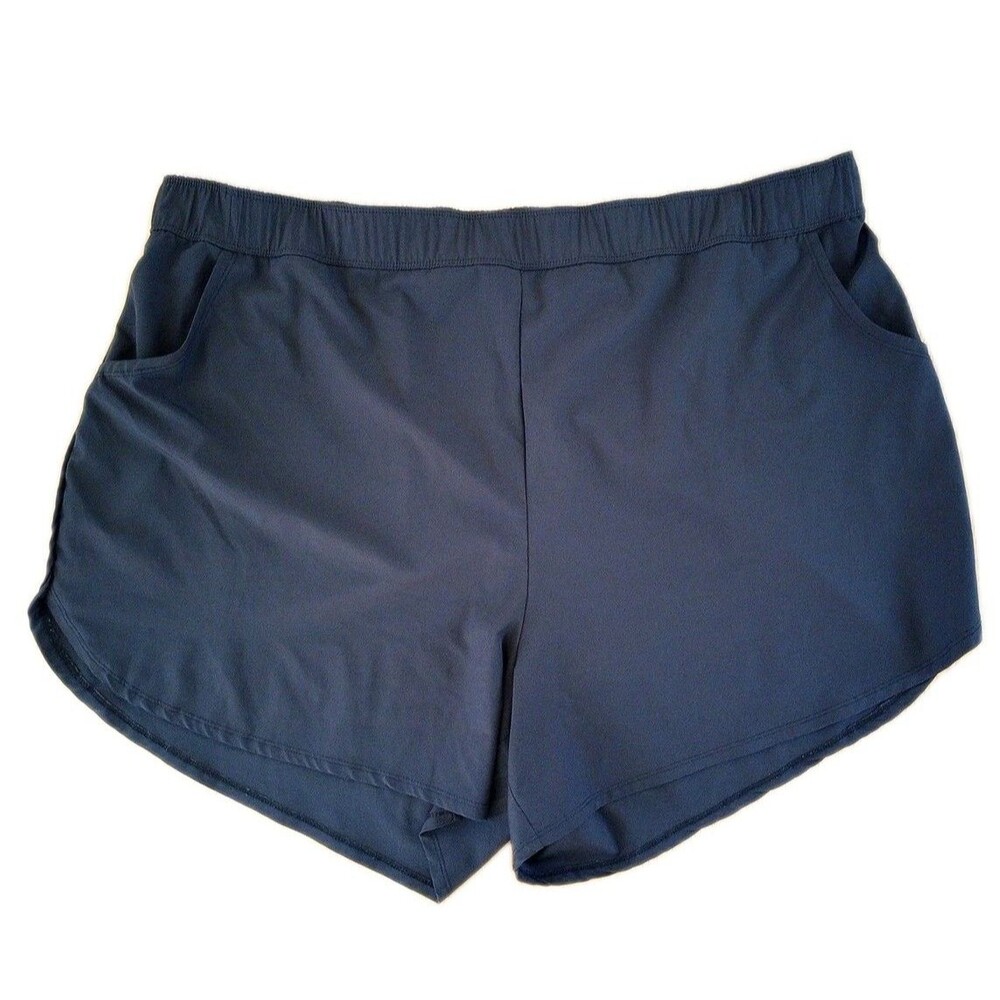 Torrid Size 4 Black Athletic Shorts 4X Plus Workout Exercise Elastic Waist